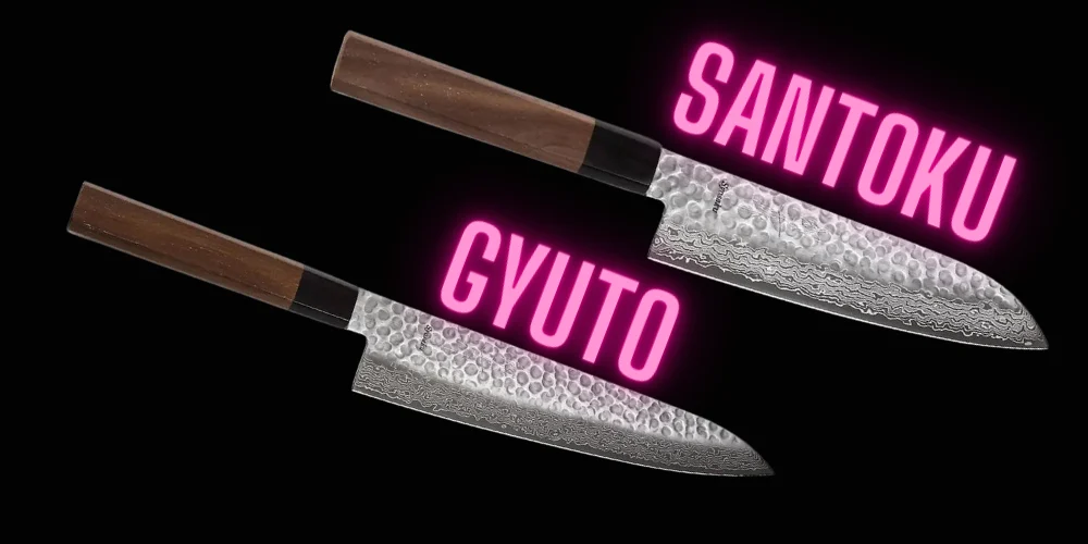 Santoku vs Gyuto Knife: What's The Differences - japanese knives